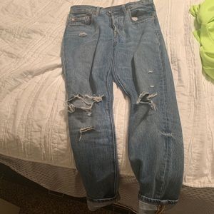 Levi 501 Skinny jeans in Old Hangouts